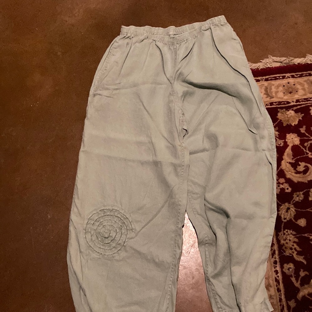 Sage green pants